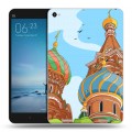 Дизайнерский силиконовый чехол для Xiaomi Mi Pad 2 Столичные зарисовки