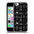 Дизайнерский пластиковый чехол для Iphone 5c Совиные узоры