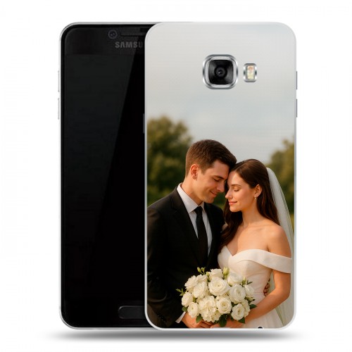 Дизайнерский пластиковый чехол для Samsung Galaxy C5 со своим фото