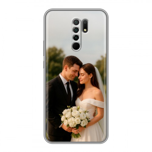 Дизайнерский силиконовый чехол для Xiaomi RedMi 9 со своим фото