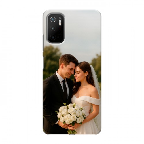 Дизайнерский силиконовый чехол для Xiaomi Poco M3 Pro со своим фото