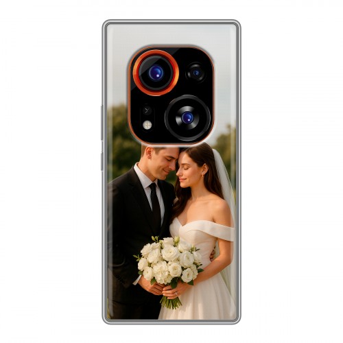 Дизайнерский силиконовый чехол для Tecno Phantom X2 Pro со своим фото