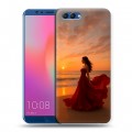 Дизайнерский пластиковый чехол для Huawei Honor View 10 со своим фото