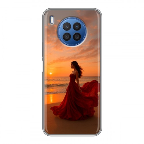 Дизайнерский силиконовый чехол для Huawei Nova 8i со своим фото