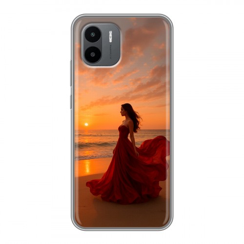 Дизайнерский силиконовый чехол для Xiaomi Redmi A2 со своим фото