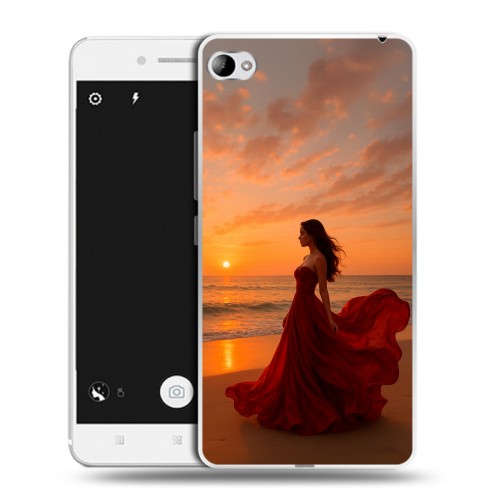 Дизайнерский пластиковый чехол для Lenovo S90 со своим фото