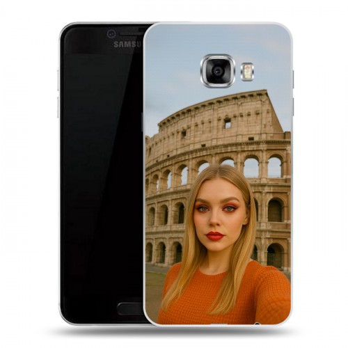 Дизайнерский пластиковый чехол для Samsung Galaxy C5 чехол с фото