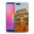Дизайнерский пластиковый чехол для Huawei Honor View 10 чехол с фото