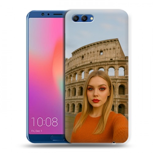 Дизайнерский пластиковый чехол для Huawei Honor View 10 чехол с фото