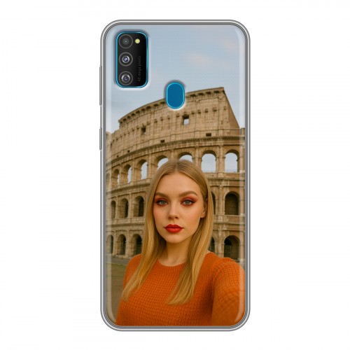 Дизайнерский силиконовый чехол для Samsung Galaxy M30s чехол с фото