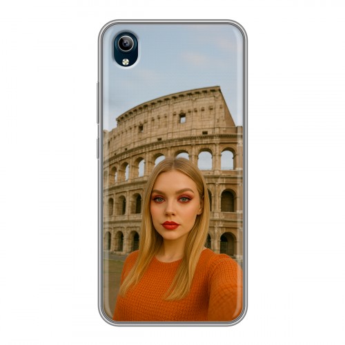 Дизайнерский силиконовый чехол для Vivo Y91C чехол с фото