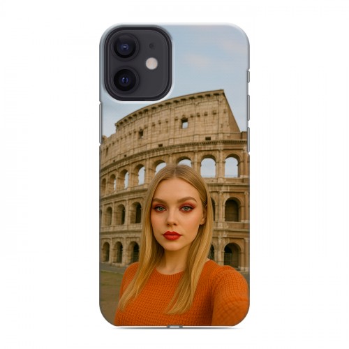 Дизайнерский силиконовый с усиленными углами чехол для Iphone 12 Mini чехол с фото