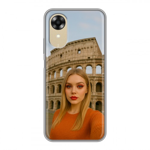 Дизайнерский силиконовый чехол для OPPO A17k чехол с фото