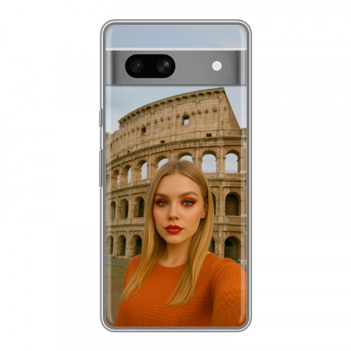 Дизайнерский силиконовый чехол для Google Pixel 7A чехол с фото