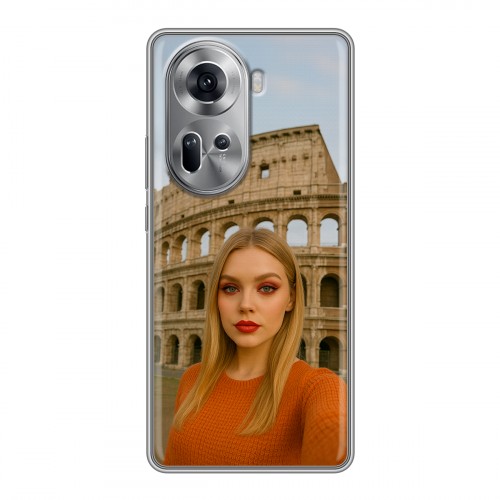 Дизайнерский пластиковый чехол для OPPO Reno 11 чехол с фото