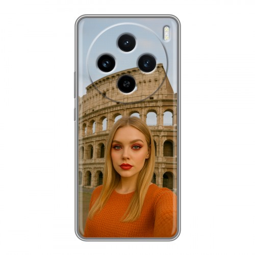 Дизайнерский пластиковый чехол для Vivo X100 чехол с фото