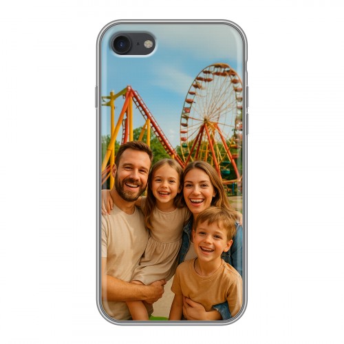 Дизайнерский силиконовый чехол для Iphone 7 чехол с фото