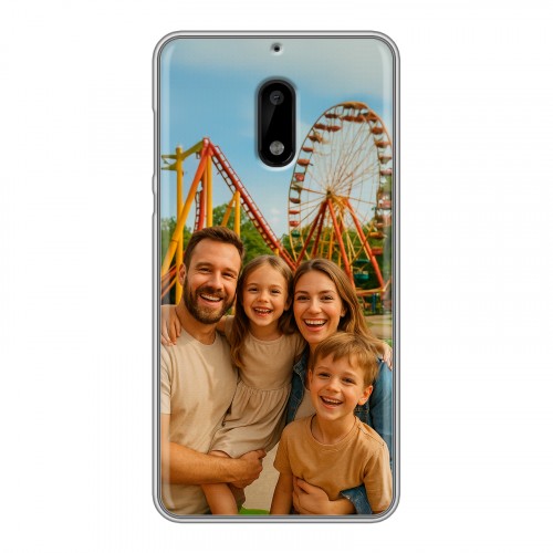 Дизайнерский пластиковый чехол для Nokia 6 чехол с фото