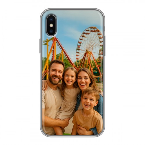 Дизайнерский силиконовый чехол для Iphone x10 чехол с фото