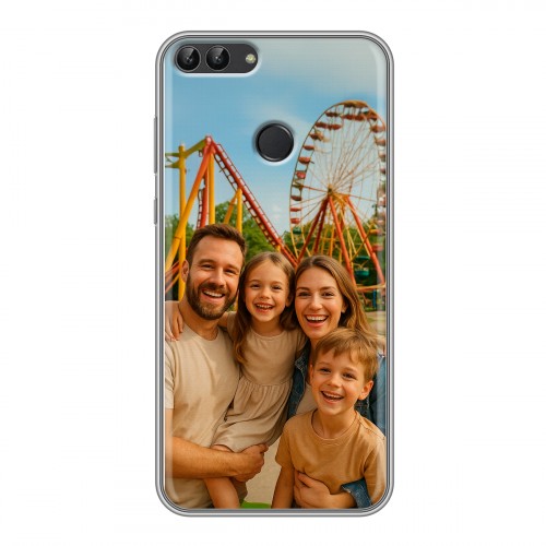 Дизайнерский силиконовый чехол для Huawei P Smart чехол с фото