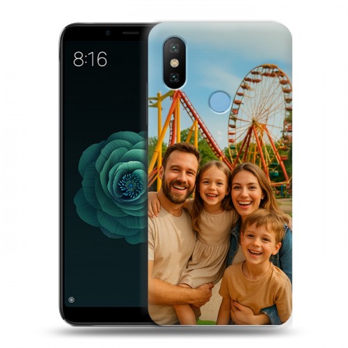 Дизайнерский силиконовый чехол для Xiaomi Mi A2 чехол с фото
