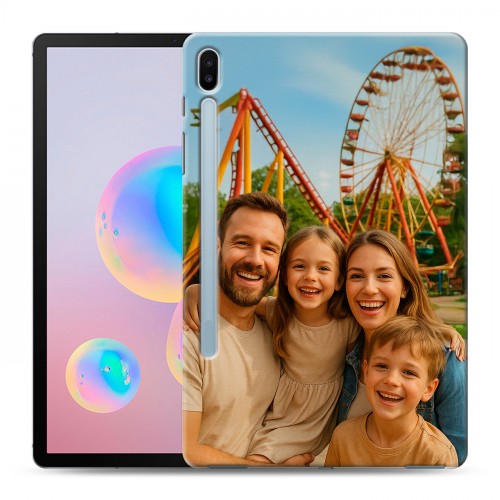 Дизайнерский силиконовый чехол для Samsung Galaxy Tab S6 чехол с фото