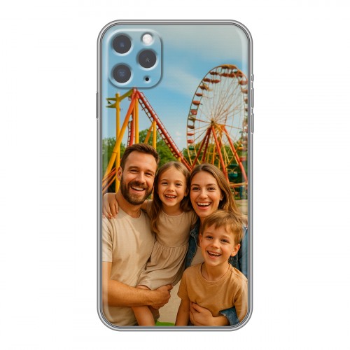 Дизайнерский силиконовый чехол для Iphone 11 Pro чехол с фото