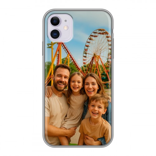 Дизайнерский силиконовый чехол для Iphone 11 чехол с фото
