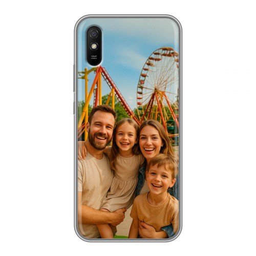 Дизайнерский силиконовый чехол для Xiaomi RedMi 9A чехол с фото