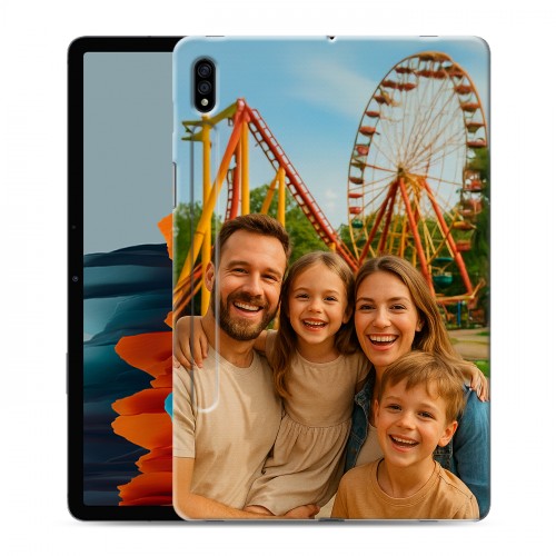 Дизайнерский силиконовый чехол для Samsung Galaxy Tab S7 чехол с фото