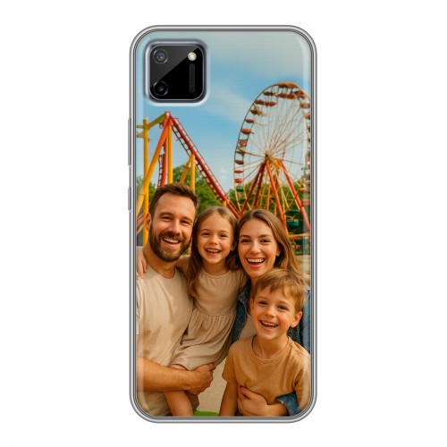 Дизайнерский силиконовый чехол для Realme C11 чехол с фото