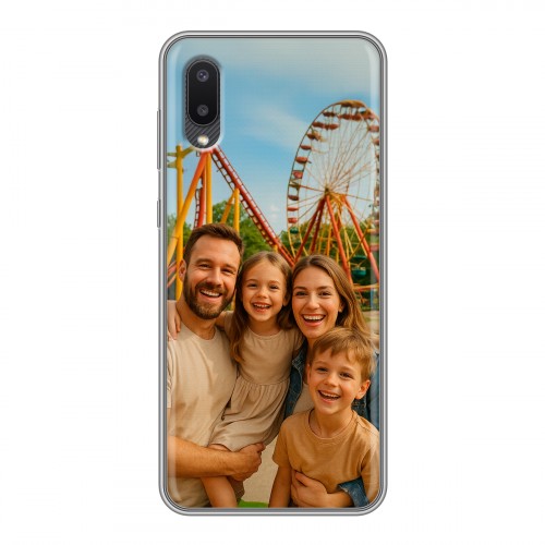 Дизайнерский силиконовый чехол для Samsung Galaxy A02 чехол с фото