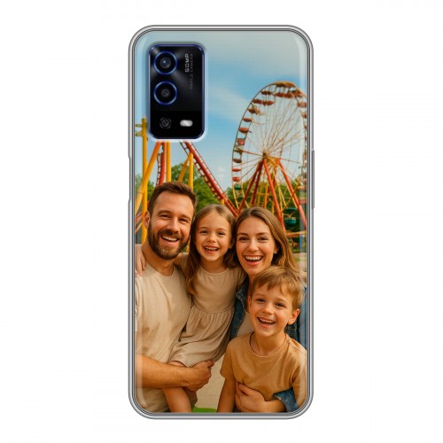 Дизайнерский силиконовый с усиленными углами чехол для OPPO A55 чехол с фото