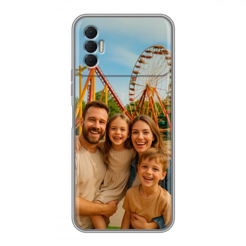 Дизайнерский силиконовый чехол для Tecno Spark 8P чехол с фото