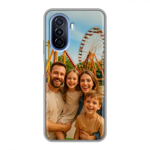 Дизайнерский силиконовый чехол для Huawei Nova Y70 чехол с фото