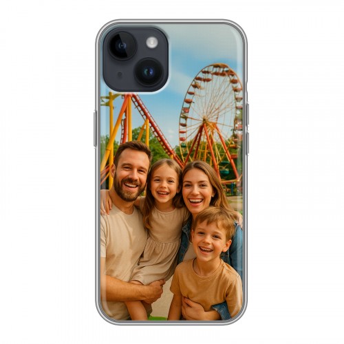 Дизайнерский силиконовый чехол для Iphone 14 чехол с фото