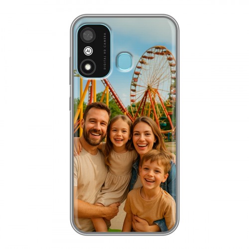 Дизайнерский силиконовый чехол для Itel A27 чехол с фото
