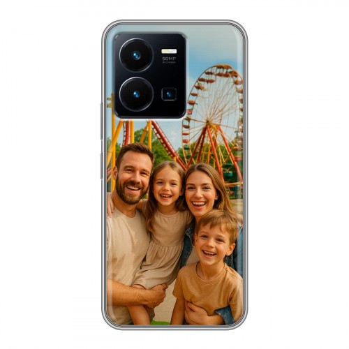 Дизайнерский силиконовый чехол для Vivo Y35 чехол с фото