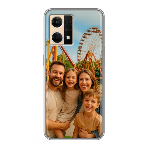 Дизайнерский силиконовый чехол для OPPO Reno7 чехол с фото