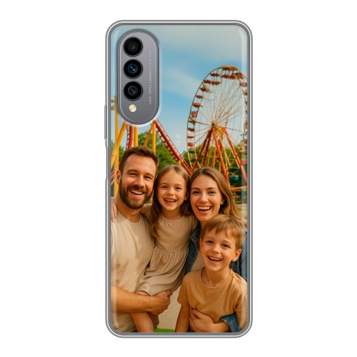 Дизайнерский силиконовый чехол для Wiko T50 чехол с фото