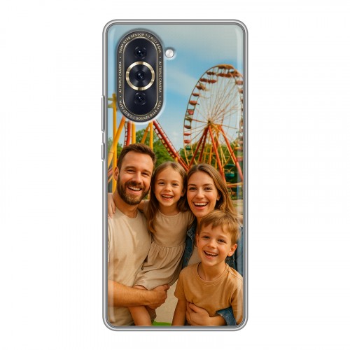 Дизайнерский силиконовый с усиленными углами чехол для Huawei Nova 10 чехол с фото