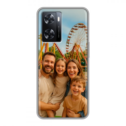 Дизайнерский силиконовый чехол для OPPO A57s чехол с фото