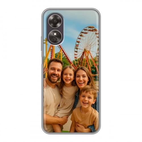 Дизайнерский силиконовый чехол для OPPO A17 чехол с фото