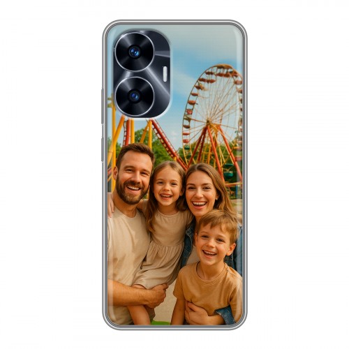 Дизайнерский силиконовый чехол для Realme C55 чехол с фото