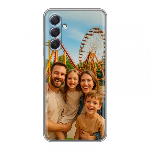 Дизайнерский силиконовый чехол для Samsung Galaxy M54 чехол с фото