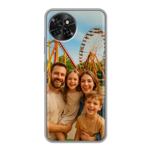 Дизайнерский силиконовый чехол для Itel S23 чехол с фото