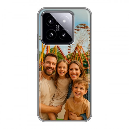 Дизайнерский силиконовый чехол для Xiaomi 14 чехол с фото