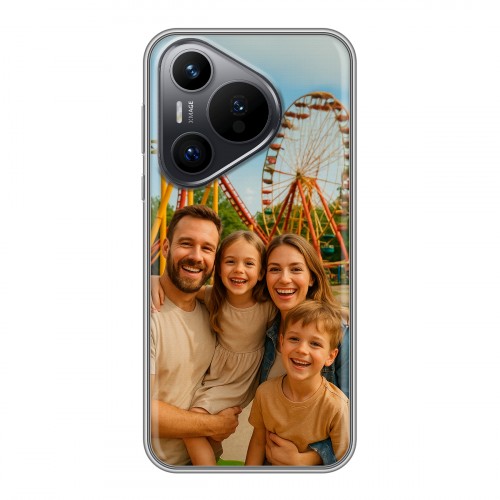 Дизайнерский силиконовый чехол для Huawei Pura 70 чехол с фото