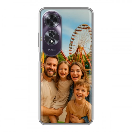 Дизайнерский силиконовый чехол для OPPO A60 чехол с фото