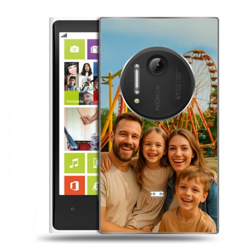 Дизайнерский силиконовый чехол для Nokia Lumia 1020 чехол с фото